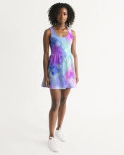 Load image into Gallery viewer, Tie Dye Women&#39;s Scoop Neck Skater Dress