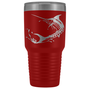 Marlin Laser Engraved Tumbler - 30oz Tumbler