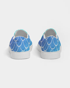 Ombre Blues Women's Slip-On Canvas Shoe