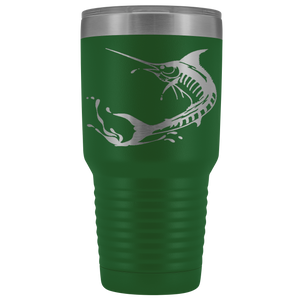 Marlin Laser Engraved Tumbler - 30oz Tumbler