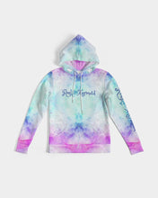 Load image into Gallery viewer, Tie Dye Women&#39;s Reel Mermaid Hoodie