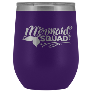 Mermaid Squad Wine Tumbler