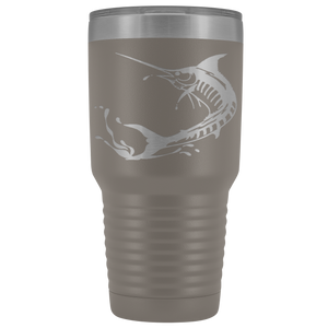 Marlin Laser Engraved Tumbler - 30oz Tumbler