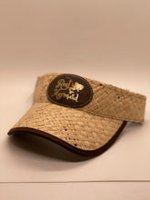 Load image into Gallery viewer, Straw Visor with Logo Patch