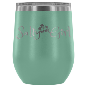 Salty Girl Stainless Steel Wine Tumbler (12 Color Options)