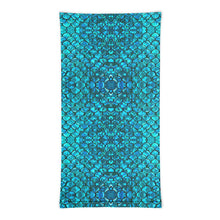 Load image into Gallery viewer, Mermaid Teals Neck Gaiter