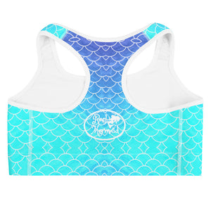 Ombre Blues Sports bra