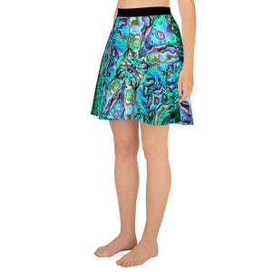 Abalone Print Skater Skirt - Island Mermaid Tribe