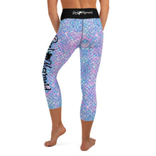 Load image into Gallery viewer, Periwinkle Capri Reel Mermaid Leggings