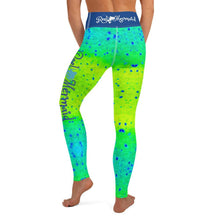 Load image into Gallery viewer, Mahi Print Yoga Leggings - Island Mermaid Tribe