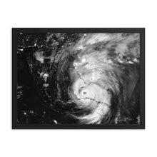 Load image into Gallery viewer, Hurricane Irma Framed poster - Island Mermaid Tribe