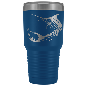 Marlin Laser Engraved Tumbler - 30oz Tumbler