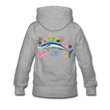 Load image into Gallery viewer, Women’s Wahoo Premium Hoodie - heather gray