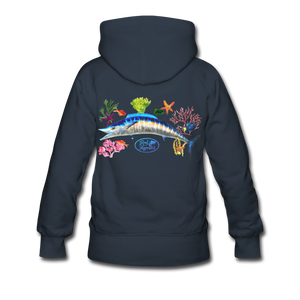 Women’s Wahoo Premium Hoodie - navy