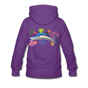 Women’s Wahoo Premium Hoodie - purple