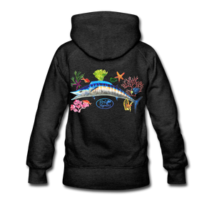 Women’s Wahoo Premium Hoodie - charcoal gray