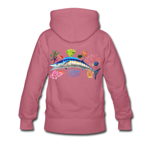 Women’s Wahoo Premium Hoodie - mauve