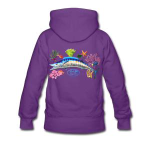 Women’s Wahoo Premium Hoodie - purple