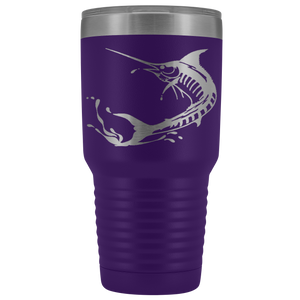 Marlin Laser Engraved Tumbler - 30oz Tumbler