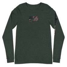 Load image into Gallery viewer, Patriotic Fin Stalkers Unisex Long Sleeve Tee