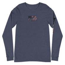 Load image into Gallery viewer, Patriotic Fin Stalkers Unisex Long Sleeve Tee