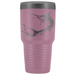 Marlin Laser Engraved Tumbler - 30oz Tumbler