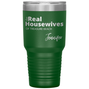 The Real Housewives 30 oz Tumbler with your location and name - Island Mermaid Tribe