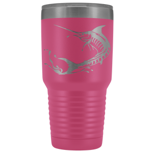 Marlin Laser Engraved Tumbler - 30oz Tumbler
